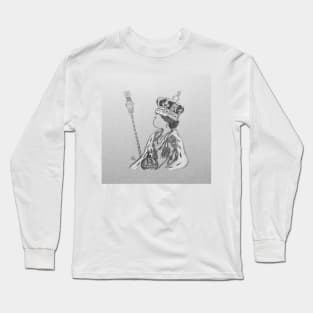 Her Majesty Queen Elizabeth II Coronation Tribute Long Sleeve T-Shirt